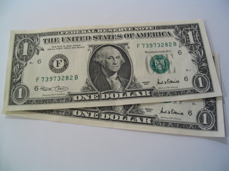 two-one-dollar-bills
